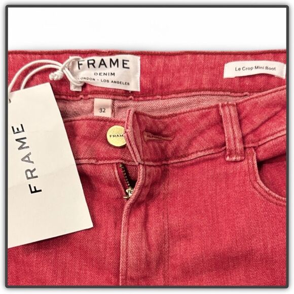 NWT Frame Denim Le Crop Mini Boot Jeans - Picture 4 of 16